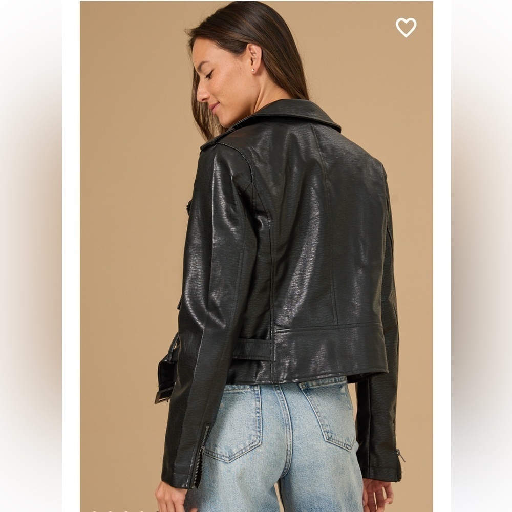New with tags Altar’d state Alexis leather jacket - Picture 4 of 4